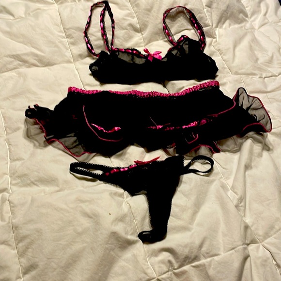 Elegant Moments Intimates Sleepwear Elegant Moments Lingerie Piece Set Poshmark